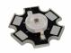 LED Leistung Red 1W 15-25lm 120°, Hexagon PCB