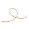OptoSupply OSFX1301AY5-3V LED leuchtendes Filament gelb 130mm