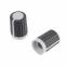 KA483-4 knoflík plastový, průměr 12mm, osa 6mm, černo/weiß