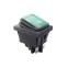 KCD2-2-201NW, OFF-ON 2 pol. kolébkový spínač zelený