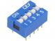 DIP-Schalter für DPS DIP 05 BLUE