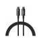 Baseus USB C (M) - USB C (M), Fast Charging 240W, 1m, schwarz USB Verbindungskabel