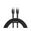 Baseus CATKLF-GG1 USB C (M) - USB C (M), 60W, PD, 1m (schwarz-grau)
