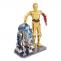METAL EARTH C-3PO und R2-D2, Deluxe Set Baukasten, 3D Metallmodell