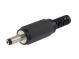Netzteil-Koaxialstecker am Kabel 3,8 / 1 mm Buchse.