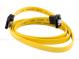 Datenkabel SATA PremiumCord 0,7m, 3.0 1.5GBs / 3GBs / 6GBs, Metallschließe, 90°