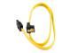 Datenkabel SATA PremiumCord 0,5m, 3.0 1.5GBs / 3GBs / 6GBs, Metallverschluss, 90°