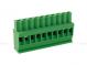 Násuvná svorkovnice PTR AKZ1110/10-5.08-GREEN