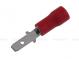 Faston-Stecker 2,8 x 0,5 mm für Kabel 0,5 - 1,5 mm2, rot