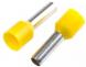 Kabelhülse 6mm2x12mm, isoliert, gelb BM00610