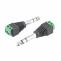TP-011 Stecker Jack 6,3mm Stereo-Stecker mit Anschlussklemme