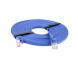 Netzwerkkabel flach CAt6a, RJ45 10M blau
