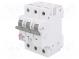 Überstromschalter  230/400VAC  lNenn  20A  Pole  3  DIN  Charakt  B