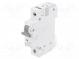 Überstromschalter  230/400VAC  lNenn  63A  Pole  1  DIN  Charakt  C
