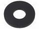 Unterlegscheibe  rund  M3  D=8mm  h=800um  schwarz