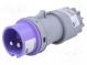 Steckverbinder  zur AC-Stromversorgung  Stecker  männlich  16A