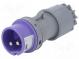 Steckverbinder  zur AC-Stromversorgung  Stecker  männlich  32A