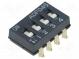 Schalter  DIP-SWITCH  ON-OFF  0,1A/24VDC  Pos  2  -30÷85°C  SMT  ADF