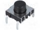 Mikroschalter TACT  SPST-NO  Schaltstellungen 2  0,01A/12VDC