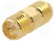 Kupplung  SMA männlich,SMA weiblich  reverse  gerade  50Ω  PTFE