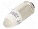Indicator  LED  S5,7s,T1-3/4  white  plastic  28VAC  28VDC  3mm
