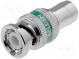 Stecker  BNC  männlich  75Ω  RG6  geklemmt TRUE 360  500Zyklen