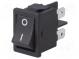 ROCKER  DPST  Pos  2  OFF-ON  16A/250VAC  schwarz  IP40  Fehlen  1858