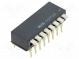 Schalter  DIP-SWITCH  ON-OFF  0,1A/24VDC  Pos  2  -30÷85°C  THT  ADP