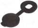 Antistaubdeckel  Elastomere Thermoplastische TPE  schwarz  M16