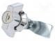 Verriegelung  Aluminium- und Zinklegierung  18mm  Chrom
