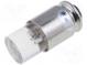 LED lamp  yellow  S5,7s  24÷28VDC  No.of diodes  1  -30÷75°C  5mm