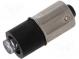 LED lamp  blue  BA9S  24÷28VDC  No.of diodes  1  -30÷85°C  5mm