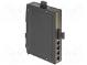 Switch PoE Ethernet  unverwaltet  Portanzahl  4  9÷60VDC  DIN