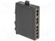 Switch PoE Ethernet  unverwaltet  Portanzahl  8  9÷60VDC  DIN