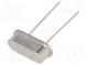 Resonator  Quarz  25MHz  ±30ppm  20pF  THT  HC49-S  11,05x3,5x4,7mm