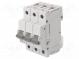 Überstromschalter  230/400VAC  lNenn  10A  Pole  3  DIN  Charakt  B