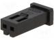 Plug  wire-board  female  AMPMODU MOD II  2.54mm  PIN  2  for cable