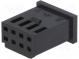 Plug  wire-board  female  AMPMODU MOD II  2.54mm  PIN  8  for cable
