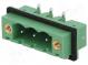 Klemmleiste abschaltbar  5,08mm  Wege  3  90°-Winkel  Buchse  THT