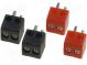 Steckverbinder  für Lautsprecher  2,5mm2  vergoldet  Stecker