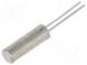 Resonator  Quarz  32,768kHz  ±20ppm  12,5pF  THT  TC26  Ø2x6mm