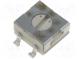 Potentiometer  für den Einbau  1-Drehung,liegend  20kΩ  250mW