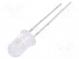 LED  5mm  warmweiß  3600÷7150mcd  30°  20mA  2,8÷3,6V  Anz. Ausg  2