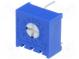 Potentiometer  für den Einbau  1-Drehung,liegend  100Ω  500mW