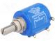 Potentiometer  axial  100kΩ  2W  ±3%  6,35mm  linear  Draht  1÷125°C
