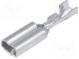 Verbinder  flach  2,8mm  0,5mm  weiblich  0,14÷0,3mm2  gerade