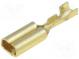 Verbinder  flach  2,8mm  0,8mm  weiblich  0,14÷0,3mm2  gerade