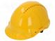 Schutzhelm  belüftet  Größe  53÷62mm  gelb  EN 397  ABS  G3000  334g