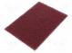Putzmittel  microabrasives Material  158x224mm  braun