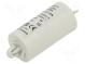 Kondensator  für Motoren, Betrieb  3,5uF  400VAC  Ø28x55mm  ±5%